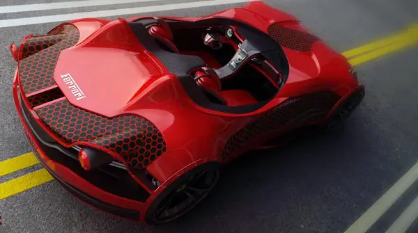 Концепт Ferrari Millenio от Marko Petrovic