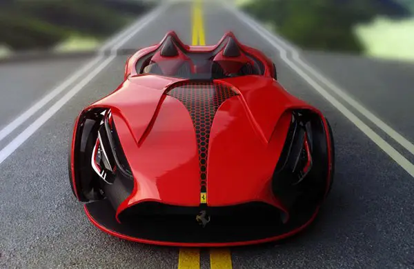 Концепт Ferrari Millenio от Marko Petrovic