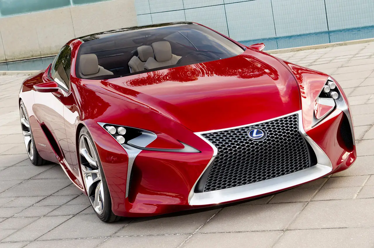 Lexus продемонстрировал роскошное купе LF-LC