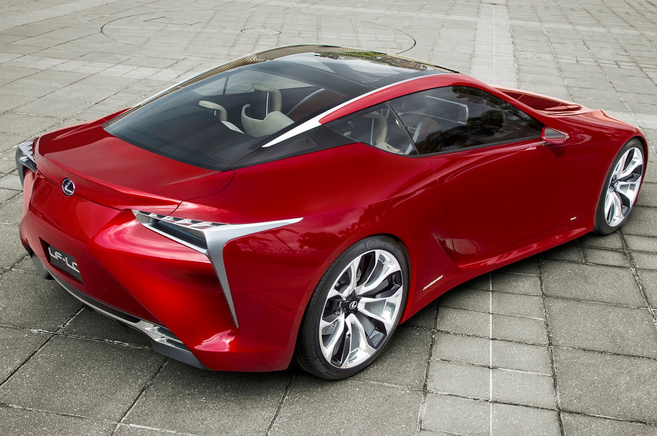 Lexus продемонстрировал роскошное купе LF-LC