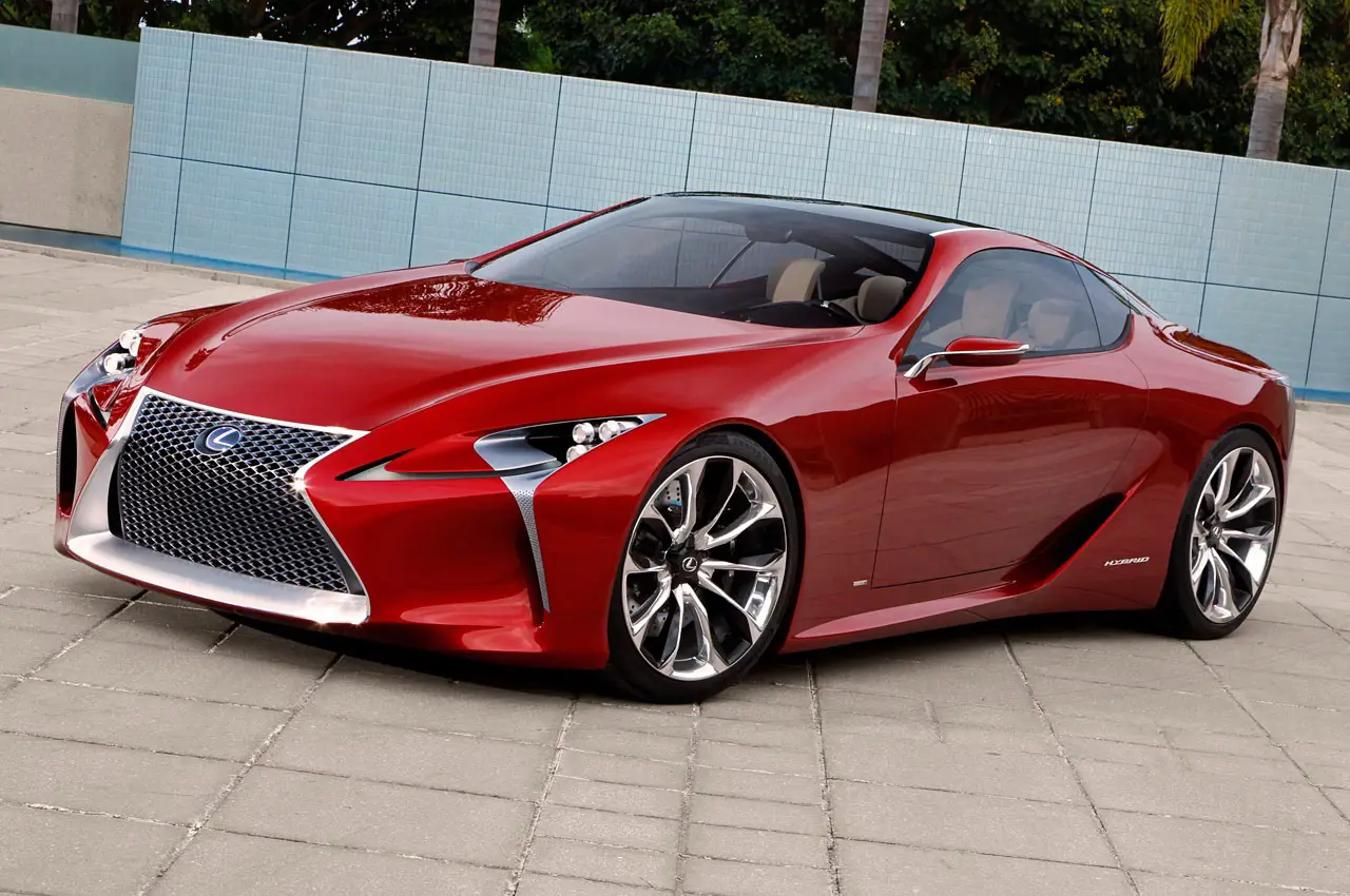 Lexus продемонстрировал роскошное купе LF-LC