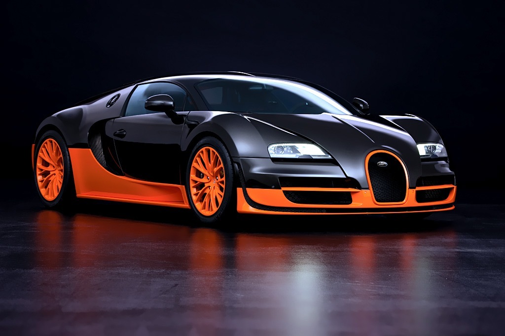 Bugatti официально представил новый Veyron Super Sport. Под его ультра лёгкой обшивкой из углеволокна дышит модифицированный 1200-сильный агрегат с максимальным крутящим моментом в 1 500 Нм, который позволяет развивать максимальную скорость аж до 415 км/ч