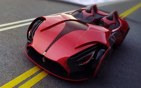 Концепт Ferrari Millenio от Marko Petrovic