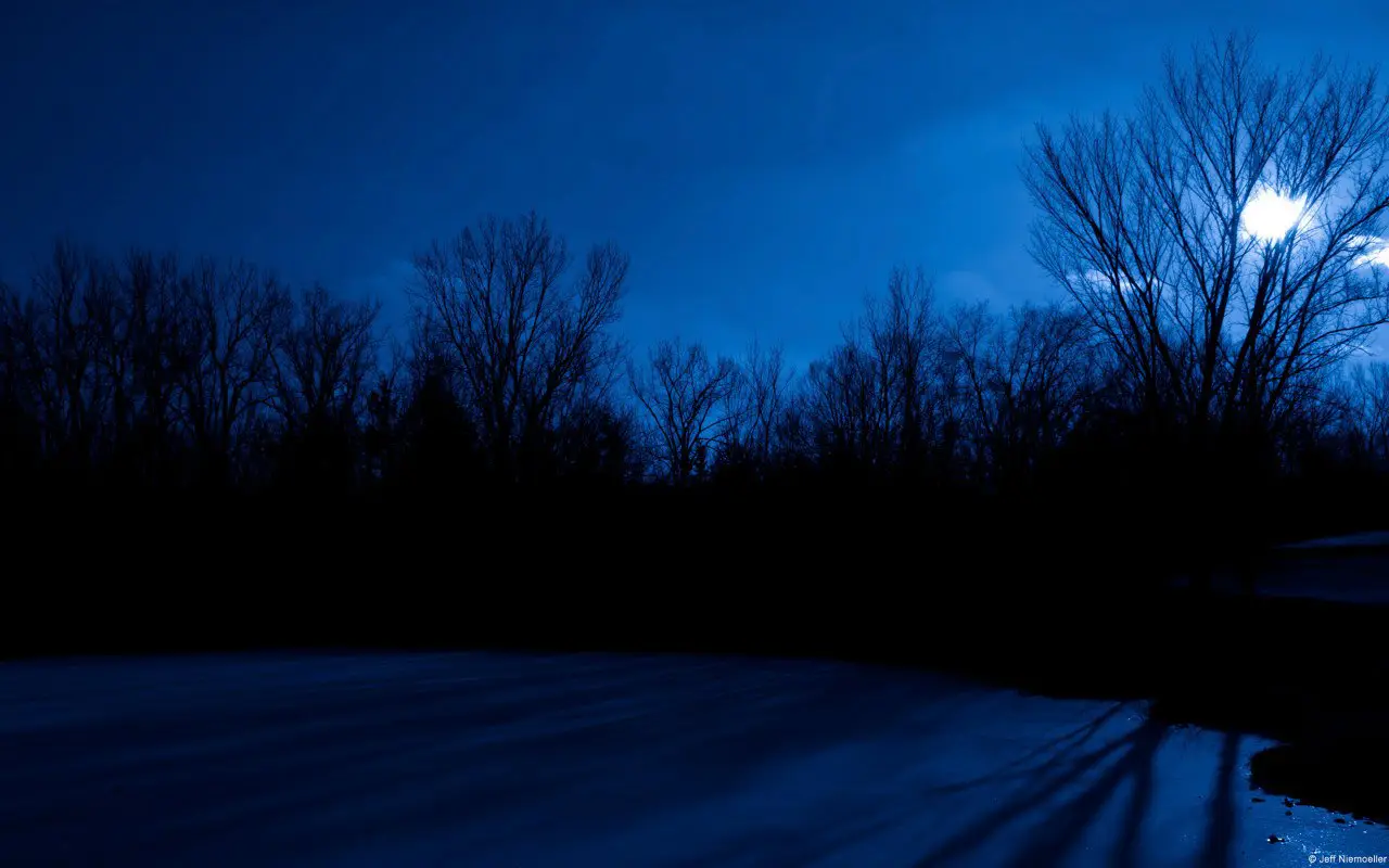 Amazing night sky