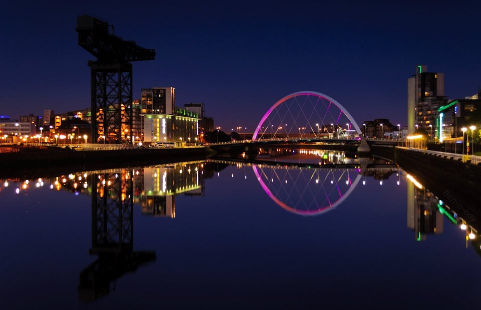 Glasgow in Scotland, United Kingdom