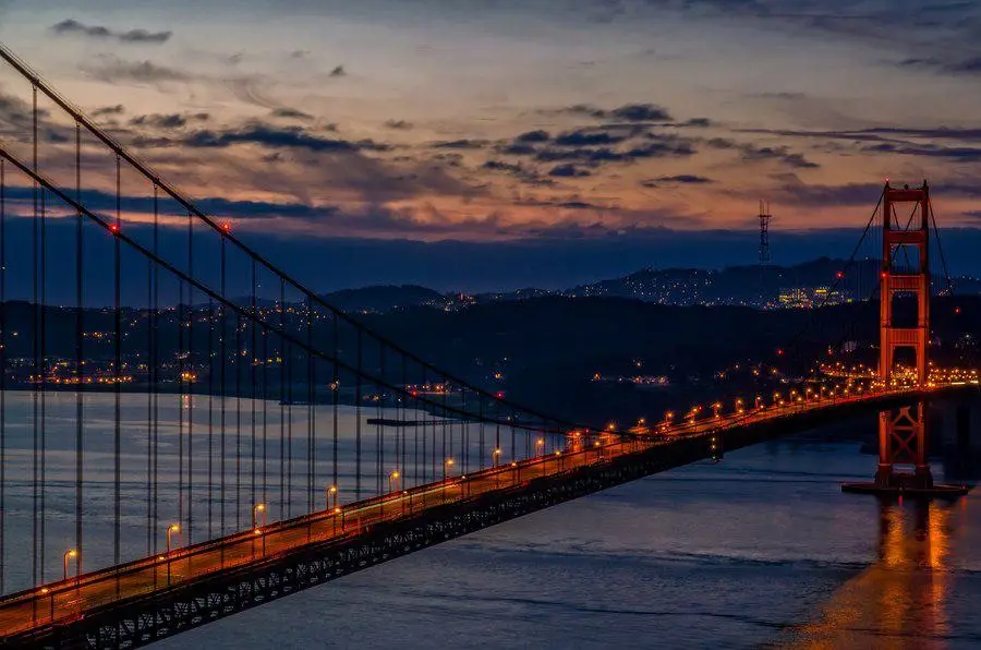 Early morning in San Francisco, USA