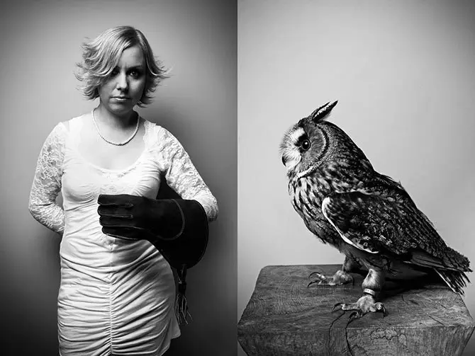 Немецкий фотограф Тобиас Ланг (Tobias Lang), живущий в Гамбурге, сделал фотосерию, в которой запечатлены люди со своими питомцами