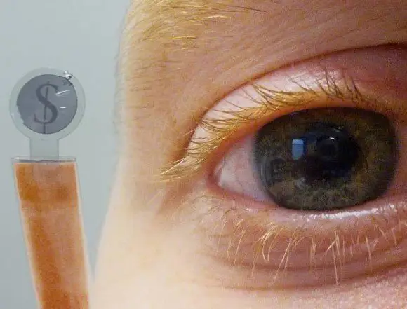 Lenses with an LCD screen appeared