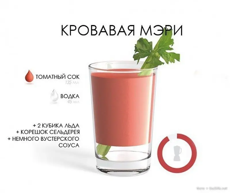 Технологии приготовления 10 популярный коктейлей!