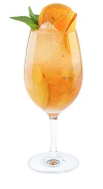Tangerine lemonade