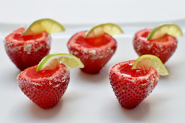 Margarita in strawberry