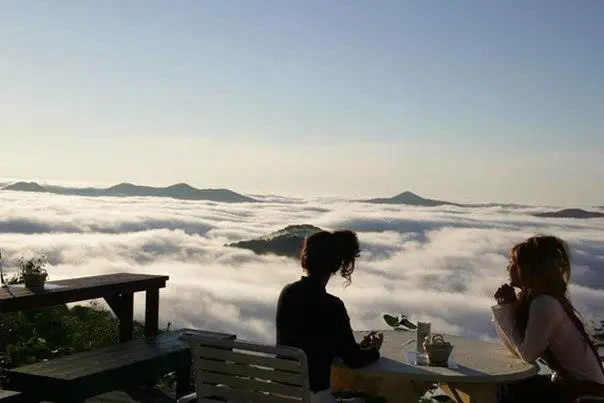 Cafe-restaurant in Japan