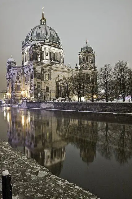 The characteristic architecture of Berlin, Germany