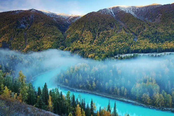 Or the river in China