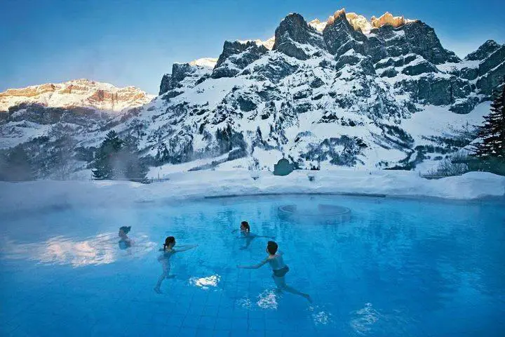 Alpentherme Spa, Лойкербад, Швейцария
