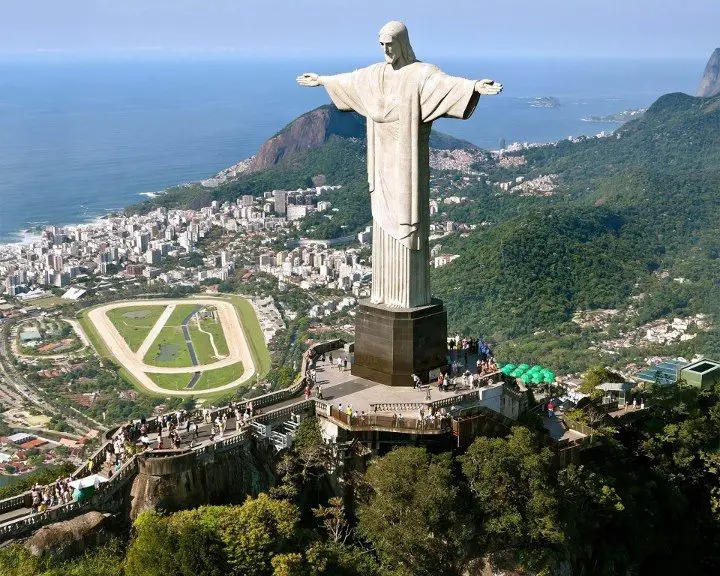 Statue of Christ-Redeemer in Rio de Janeiro, Brazil