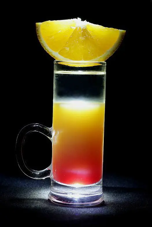 Tequila Sunrise Shot ;)