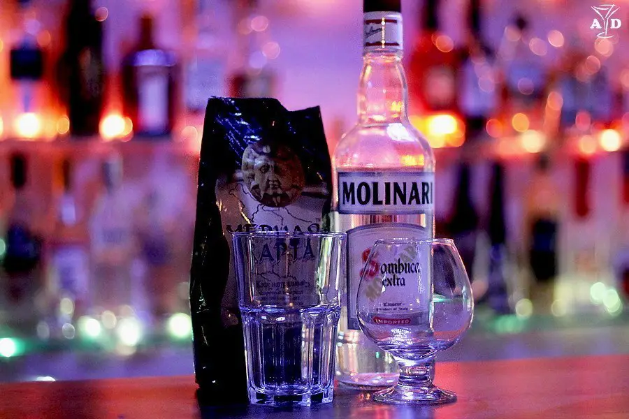 Flaming Sambuca
