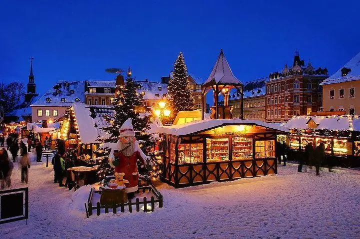 Christmas Market in Annaberg-Buchholz, Germany
