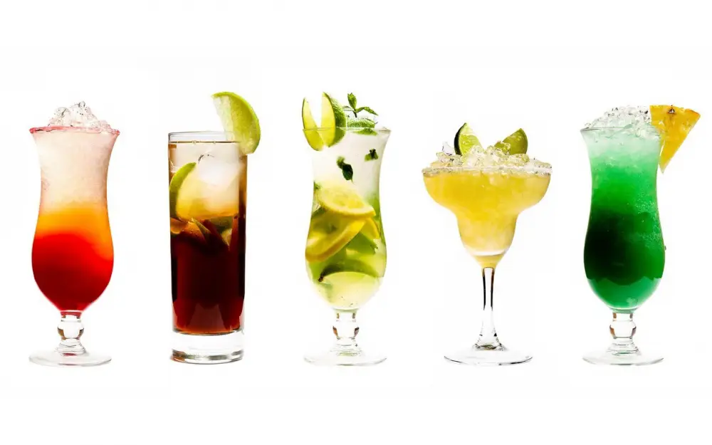 Cocktails by time of use: