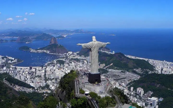 Statue of Christ-Redeemer in Rio, Brazil
