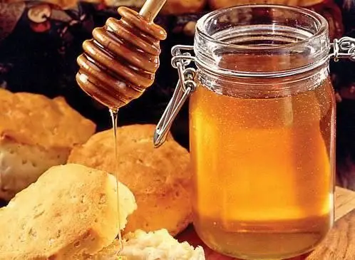 Homemade mead.