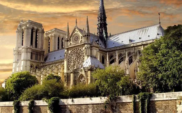 The refined architecture of Paris, France.