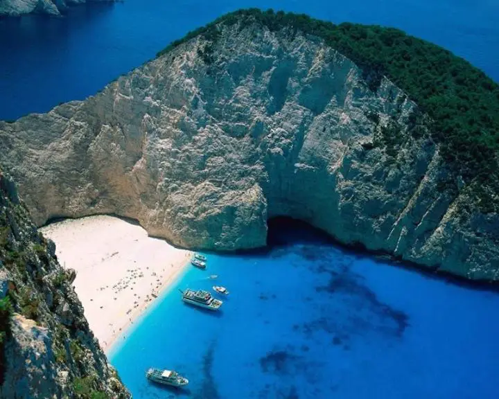 A shipwrecked bay or just a beach, Greece.