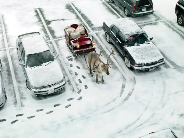 Santa Claus Parking, New York