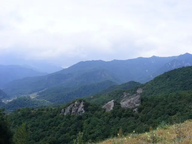 Горы Кавказа, Азербайджан (Карабах)