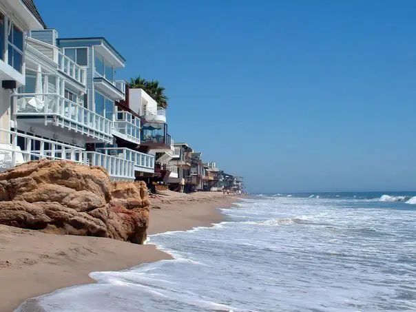 House on the coast, Malibu, California