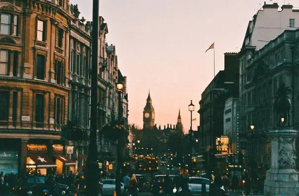London's Evening Street