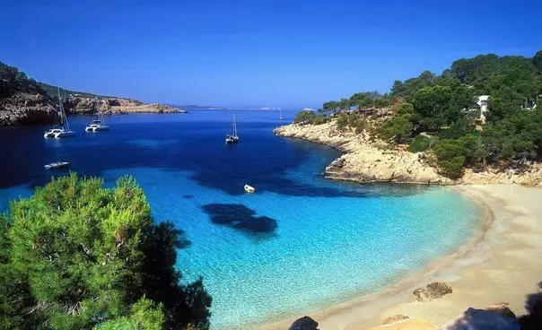 Beach in Ibiza, Balearic Islands