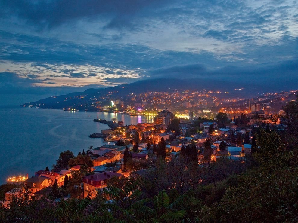 View of Yalta, Ukraine