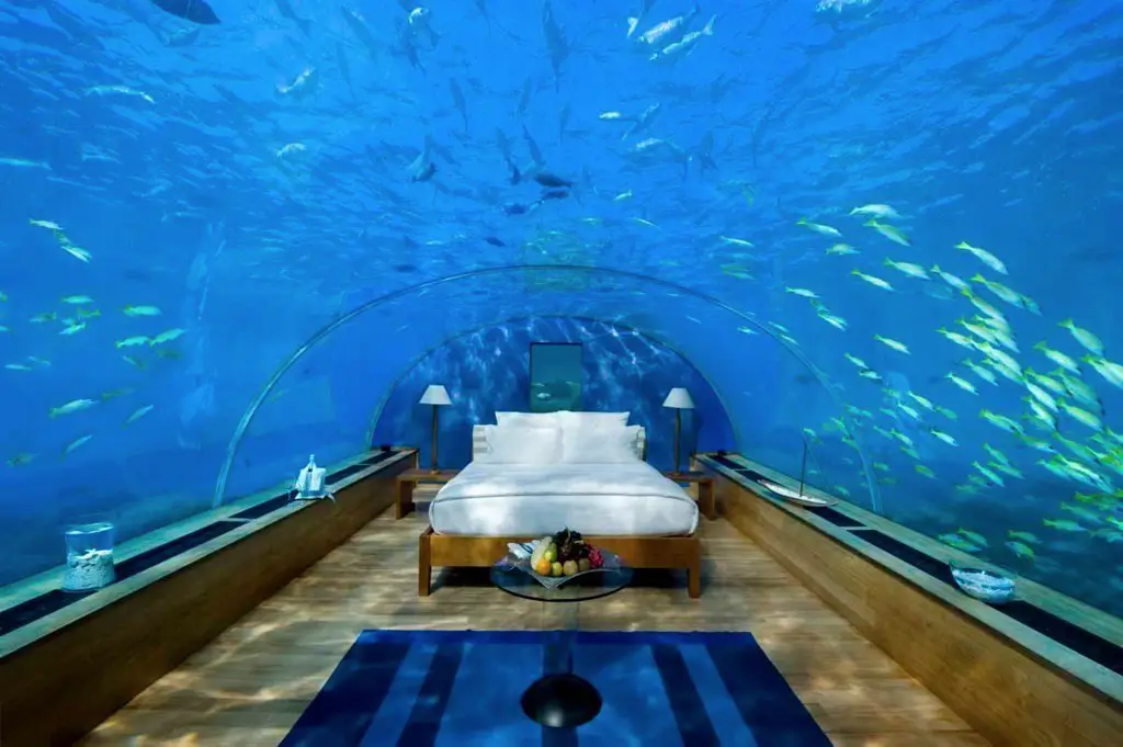 Hotel Room Conrad Maldives Rangali Island, Rangali Island, Maldives