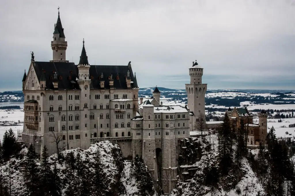 View of Neuschwanstein Castle, Germany