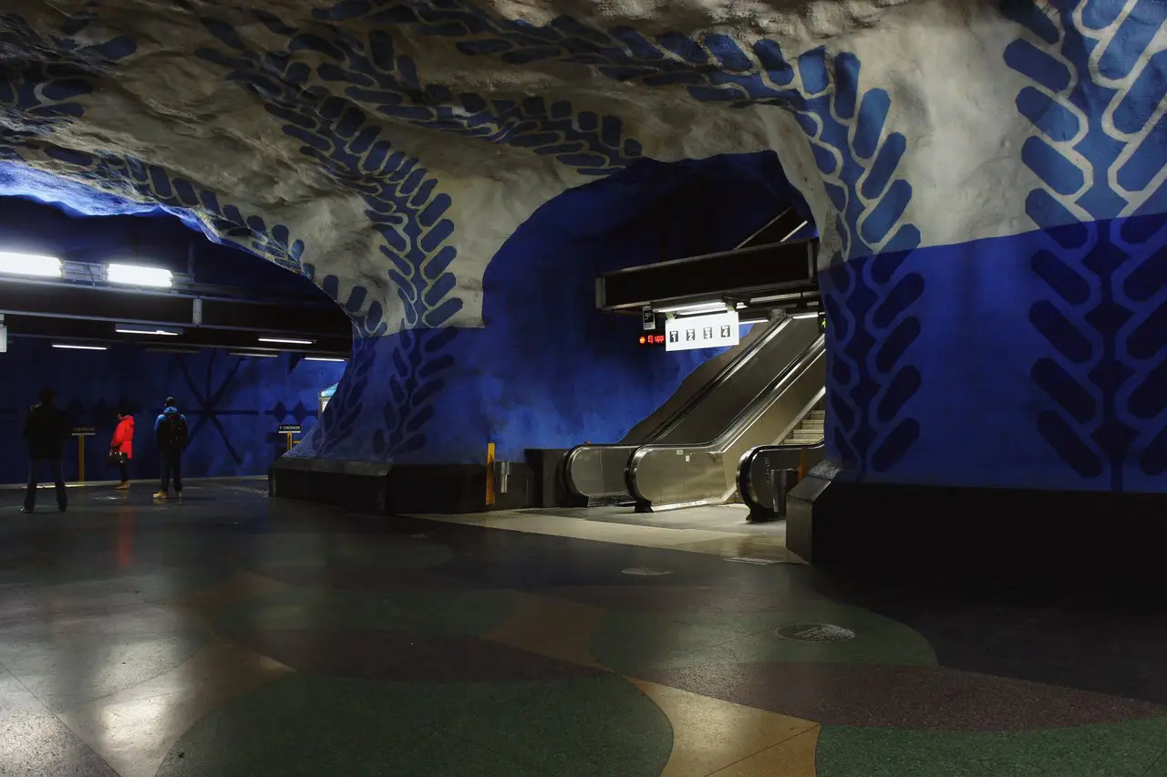 Метро в Стокгольме, Швеция