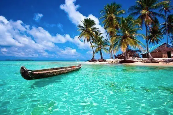 On the coast of San Blas, Panama