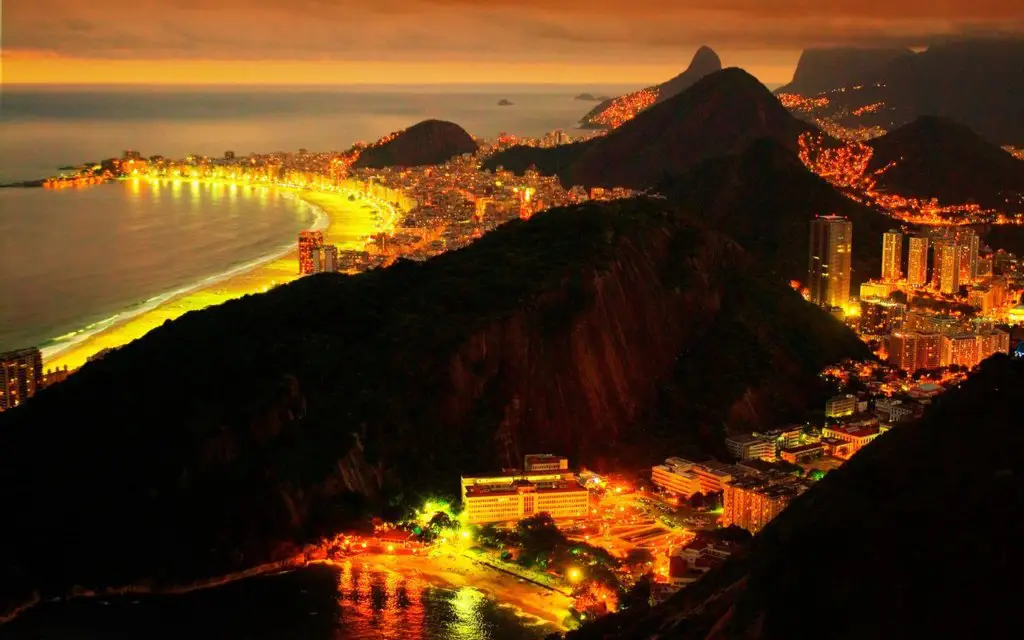 Evening Rio de Janeiro, Brazil