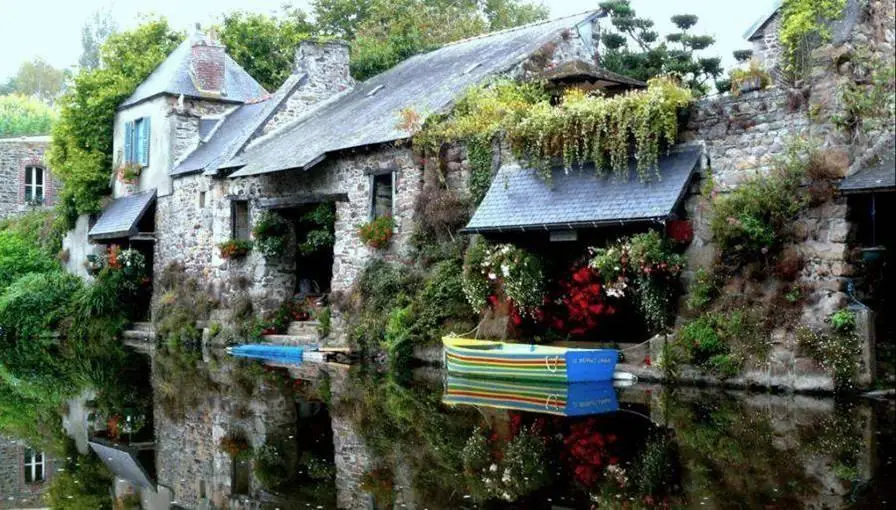 House on Colmar Street, Alsace, France
