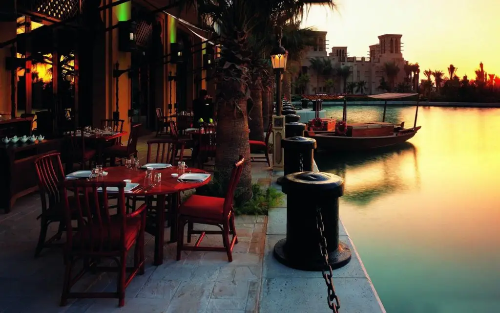 Cafe of the Hotel Mina A