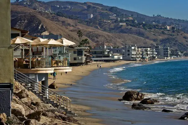 Coast in Malibu, California, USA