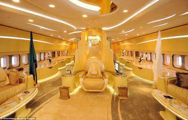Aircraft Abdullah ibn Abdul Aziz Al Saud of the King of Saudi Arabia