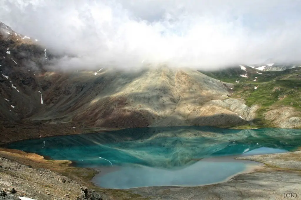 Lake Ilchir in the Vostochniy Sayan Mountains, Russia
