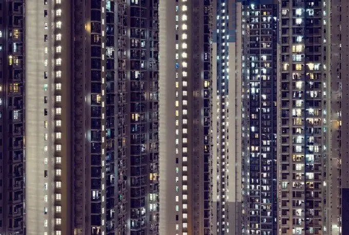 Residential houses in Hong Kong