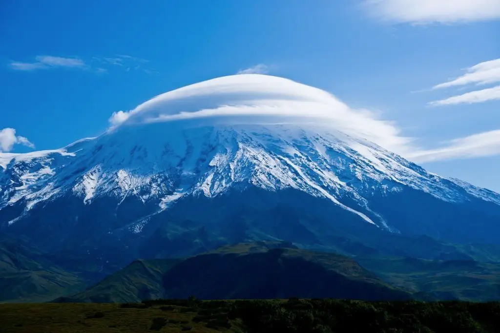 Вулкан Гострий Толбачик, Камчатка, Росія.