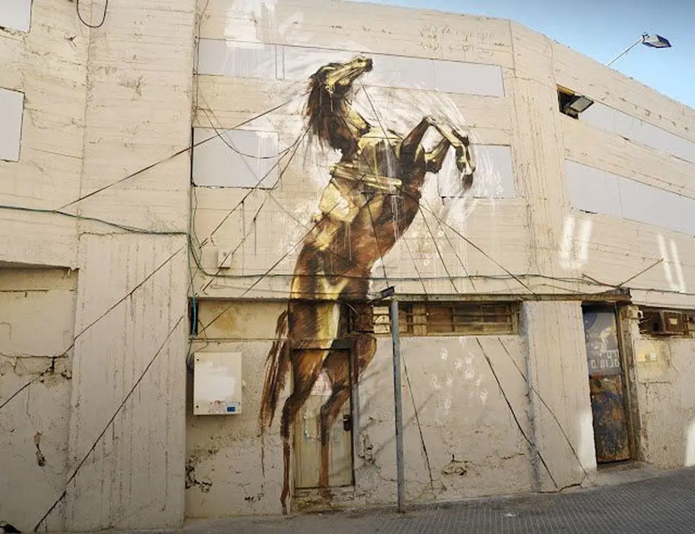 Street art in Tel Aviv, Israel