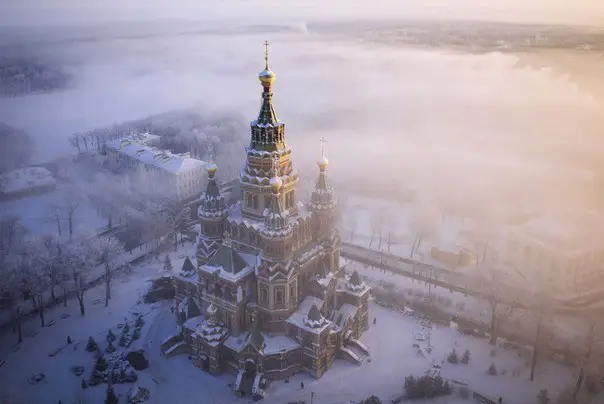 Санкт-Петербург с высоты птиц