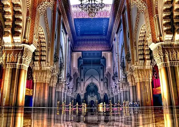 Mosque of Hassan II. Casablanca Morocco
