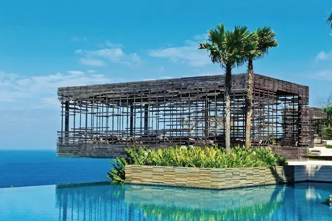 Restaurant at the Alila Villas Uluwatu, Bali, Indonesia